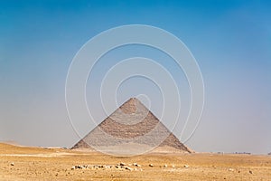 Red Pyramid in Egypt