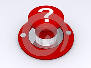 Red question mark button