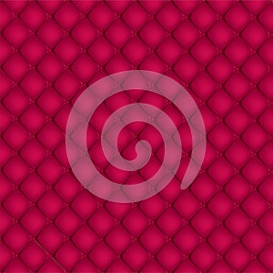 Red quilted background