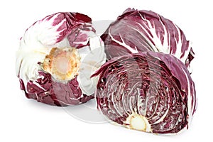 Red radicchio cabbage