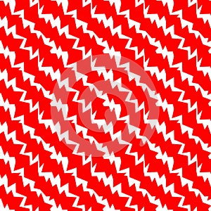 Red Rage Spikes Pattern Background