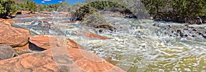 Red Rapids of Dry Beaver Creek in Sedona Arizona