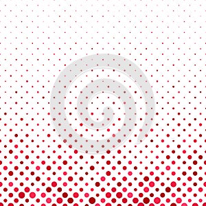 Red repeating abstract circle pattern background