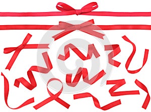 Red Ribbon design element