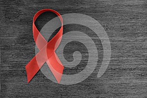 Red ribbon HIV, AIDS