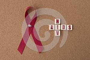 Red ribbons aids img