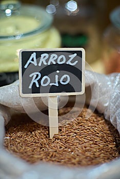 Red rice for sale in bulk in BIO Ecologica store
