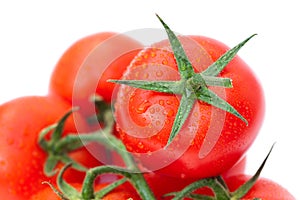 Red ripe tomato