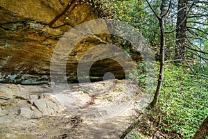 Red River Gorge rock formations