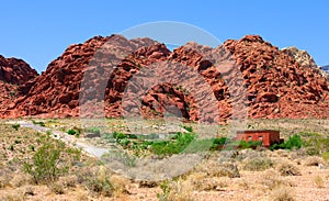 Red rock