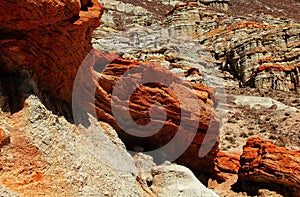 Red rock background