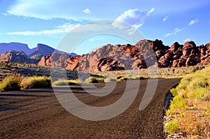 Red Rock Canyon Road