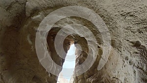 Red Rock Canyon Slot Canyon Tiny Planet in Mojave Desert 10 California USA