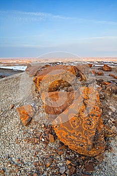 Red Rock Coulee in Southern Alberta, Canada