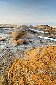 Red Rock Coulee in Southern Alberta, Canada