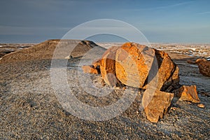 Red Rock Coulee in Southern Alberta, Canada