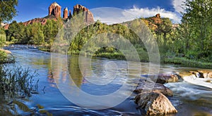 Red Rock Crossing at Cahedral Rock in Sedona Arizona