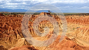 Colorful rocks at the desert Tatacoa photo