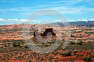 Red Rock Formations Arches National Park photo
