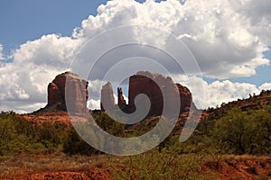 Red Rock Formations in Sedona, Arizona