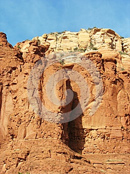 Red rock formations in Sedona, Arizona