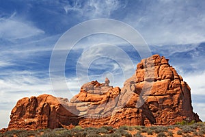 Red Rock Formations sky