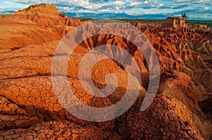 Red Rock Formations of Tatacoa photo
