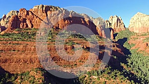 Red rock landscape in Arizona