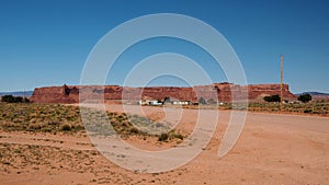 Red Rock Mesa along U.S. Highway 191