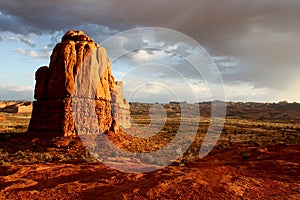 Red Rock Monolith photo