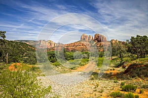 Red Rock Mountains Of High Desert In Sedona Arizona