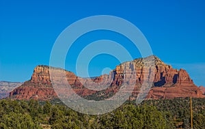 Red Rock Mountains In Northern Arizona