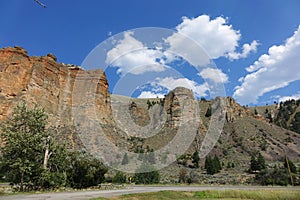 Red Rock near Challis, Idaho