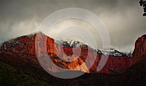 Red Rock Range on Kolob Canyon