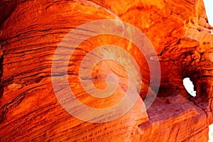 Red rock texture, Zion National Park