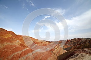 Red Rock-Zhangye Danxia landform