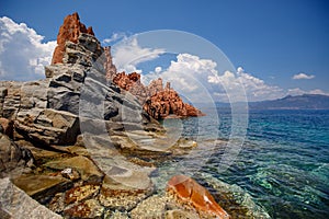 Red rocks of Arbatax, Sardinia