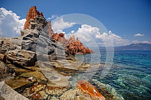 Red rocks of Arbatax, Sardinia photo