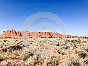 Red rocks, Arches National Park, Moab, Utah