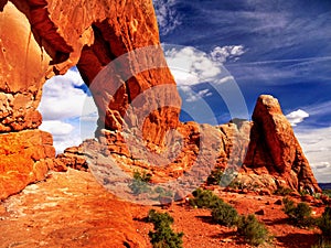 Red Rocks, Arches National Park, Utah
