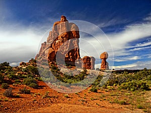 Red Rocks, Arches National Park, Utah