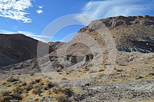 Red Rocks Canyon Cliff Slope California