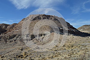 Red Rocks Canyon Cliff Slope California