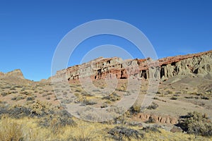 Red Rocks Canyon Cliff Slope California