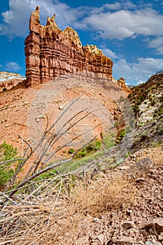 Red Rocks of Fire of the desert South West