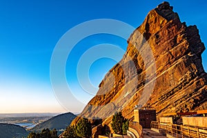 Red Rocks Mountain Park at Sunrise