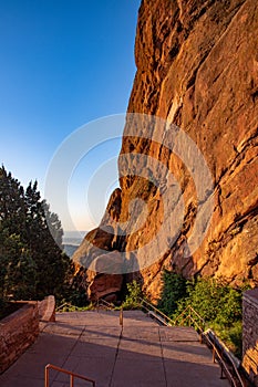 Red Rocks Mountain Park at Sunrise