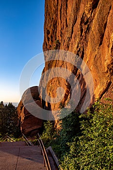 Red Rocks Mountain Park at Sunrise