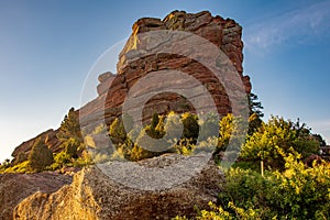 Red Rocks Mountain Park at Sunrise