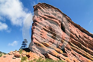 Red Rocks near Denver, Colorado USA.